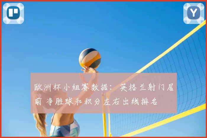 欧洲杯小组赛数据:英格兰射门居前 净胜球和积分左右出线排名